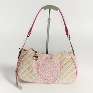 NWT Juicy Couture Juicy Tale Shoulder Bag in Sandstorm